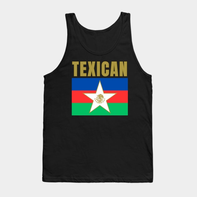 Texican Flag Tank Top by TEXICAN